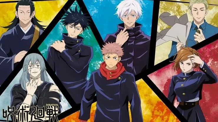 Major characters from Jujutsu Kaisen