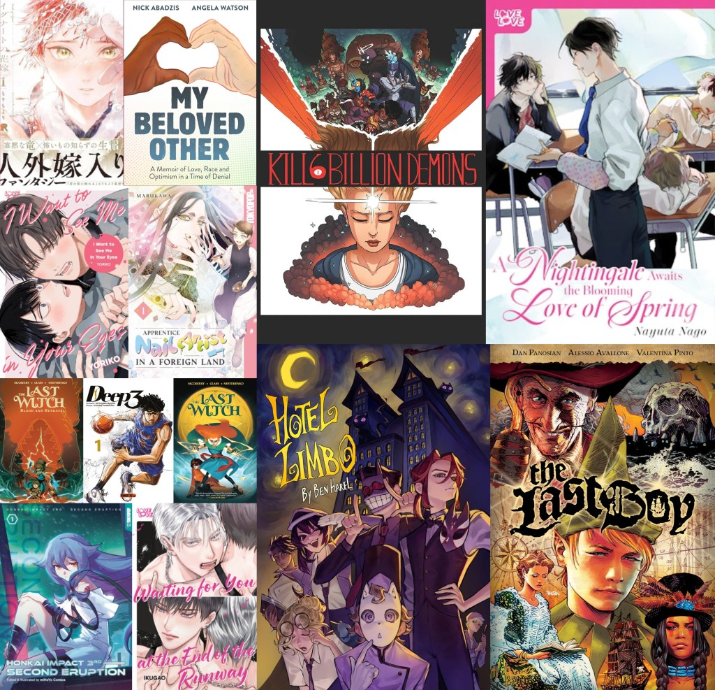 Forthcoming manga & comic reviews for February